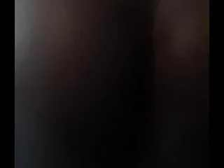 12 inches of dildo&period; Twerking